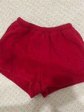 wild fable Red Elastic Waist Athletic Shorts